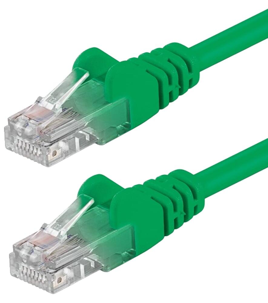 Cavo di rete Patch in CCA Cat.5E Verde U/UTP 10m