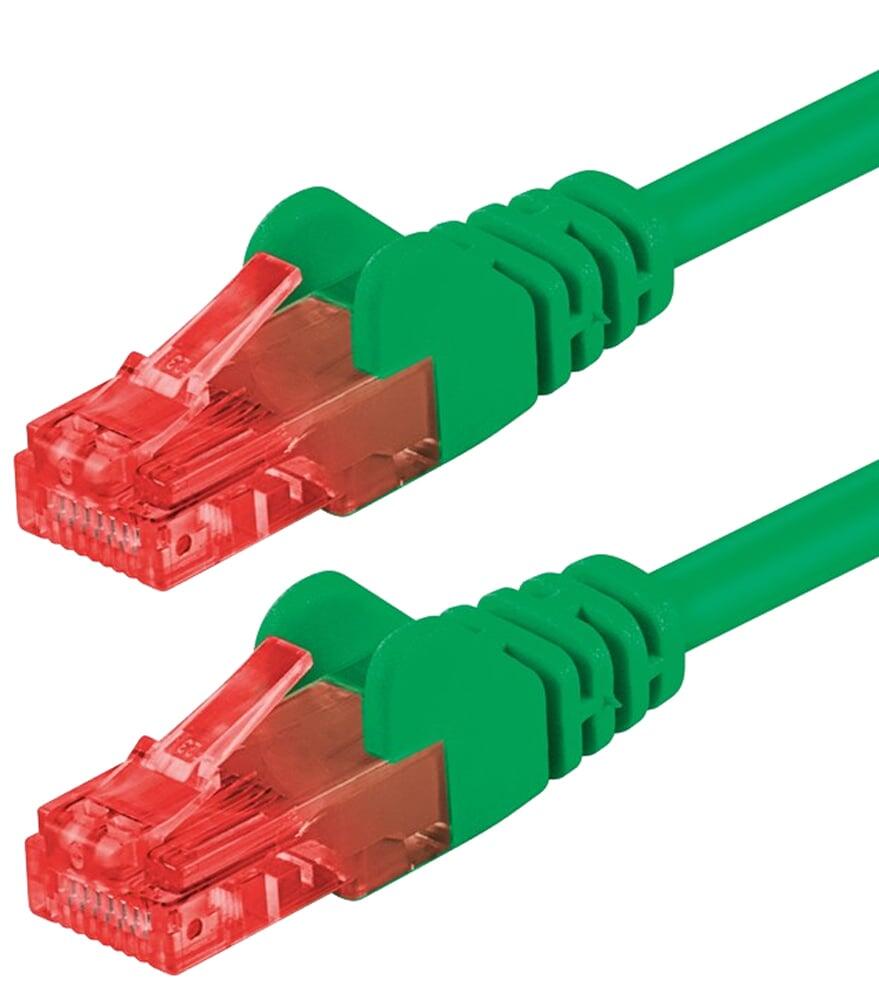 Cavo di rete Patch in CCA Cat.6 Verde U/UTP 2m