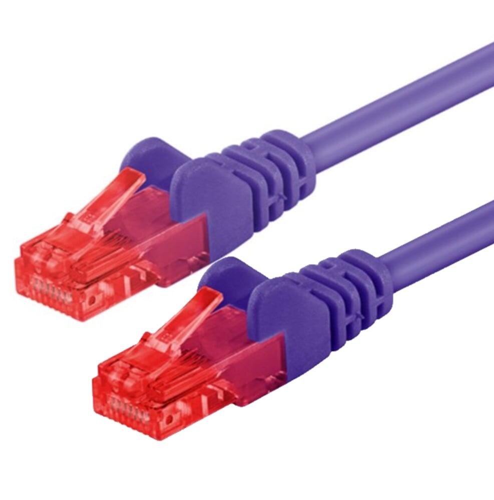 Cavo di rete Patch CCA Cat. 6 Viola UTP 1,5 m