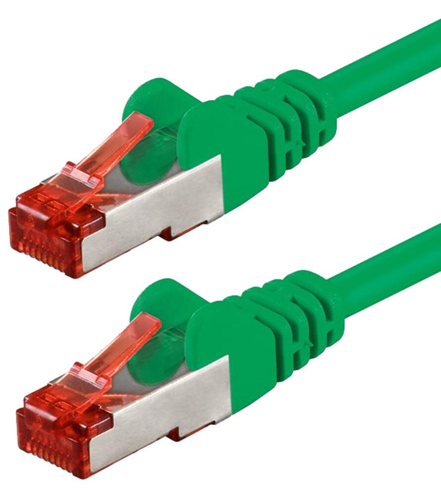 Cavo di rete Patch in rame Cat. 6 Verde SFTP LSZH 1,5m