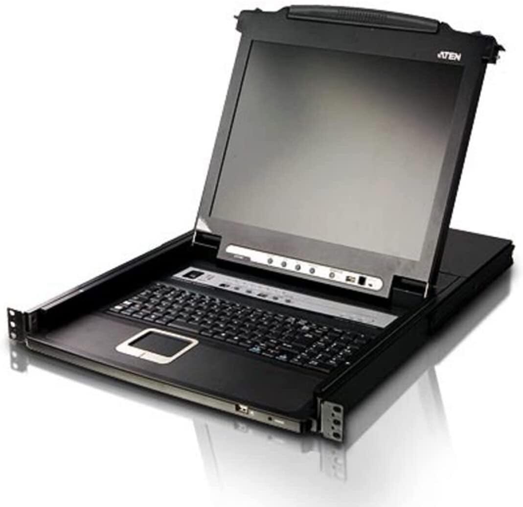 Switch KVM LCD a Binario Singolo PS2-USB VGA a 16 porte 19'', CL5716N