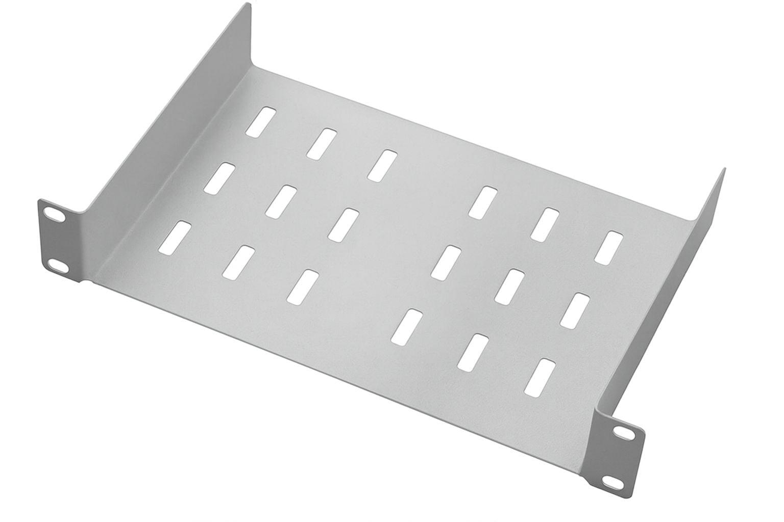 Mensola per Rack 10'' 150 mm 1U Grigio 2 punti