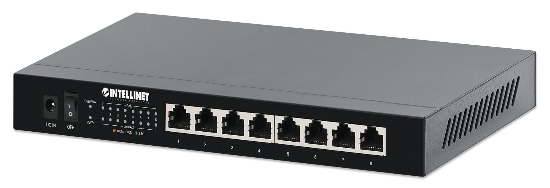 Ethernet Switch POE+ 8 Porte 2.5G