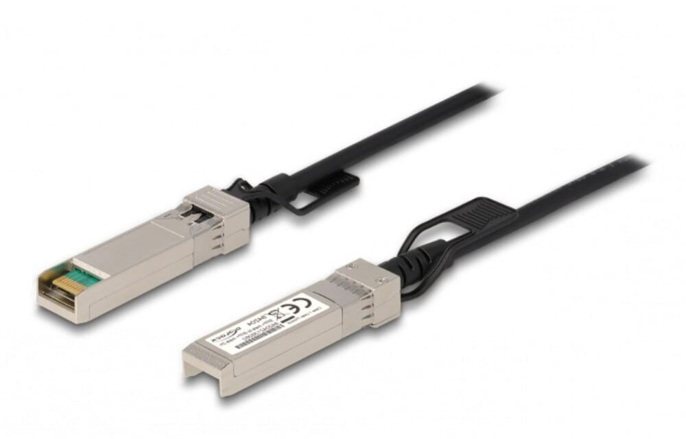 Cavo in Rame Twinax Passivo con Connettori SFP+ 10Gb 1m Nero