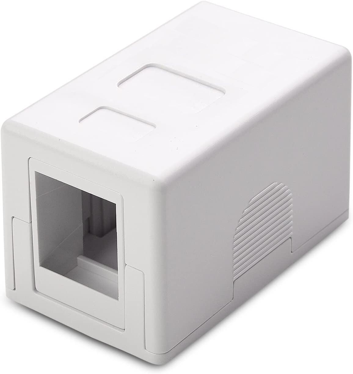 Presa a Muro per 1 Frutto Keystone Bianco