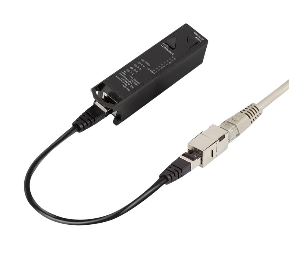 Tester di Rete 3 in 1 per Identificazione di Collegamento e Porta