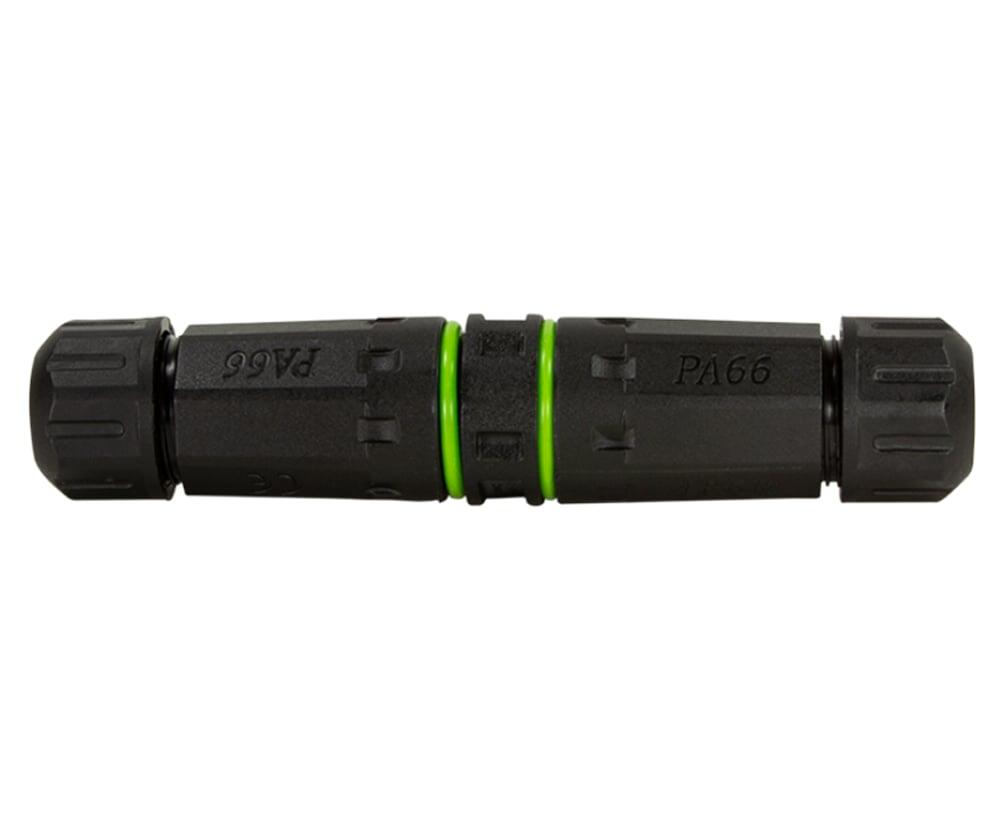 Connettore Fibra Ottica LC/APC Duplex Impermeabile IP68 con Due Pressacavi