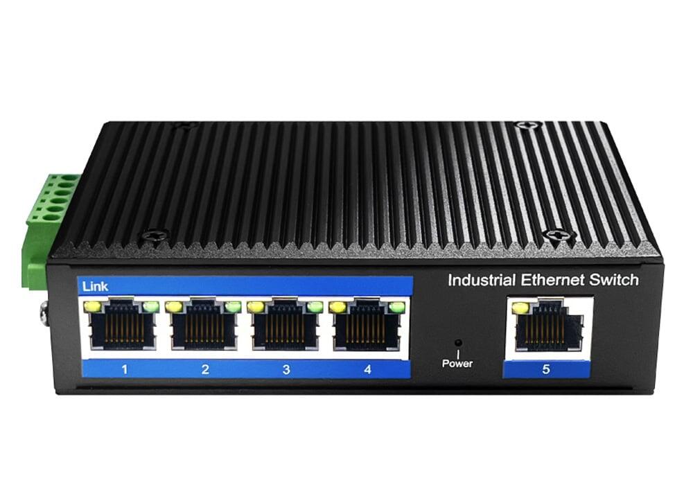 Switch Industriale Gigabit 5 Porte, IG1005