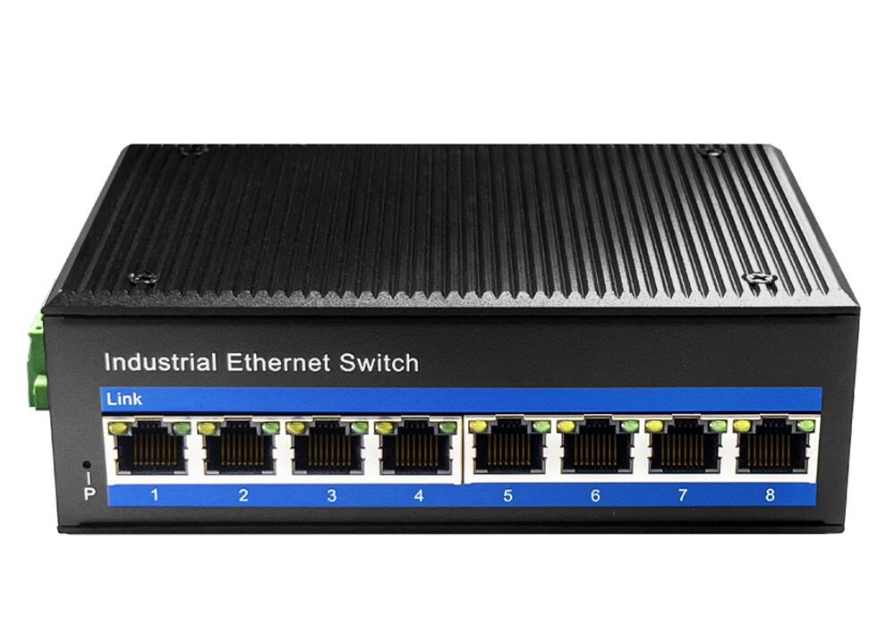 Switch Industriale Gigabit 8 Porte, IG1008