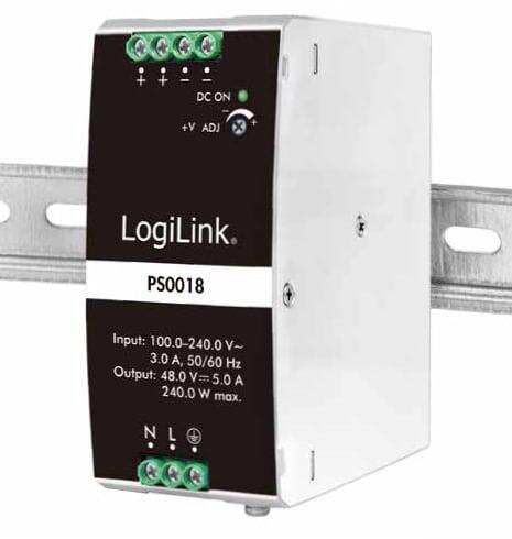 Alimentatore su Guida DIN 48V 5A 240W