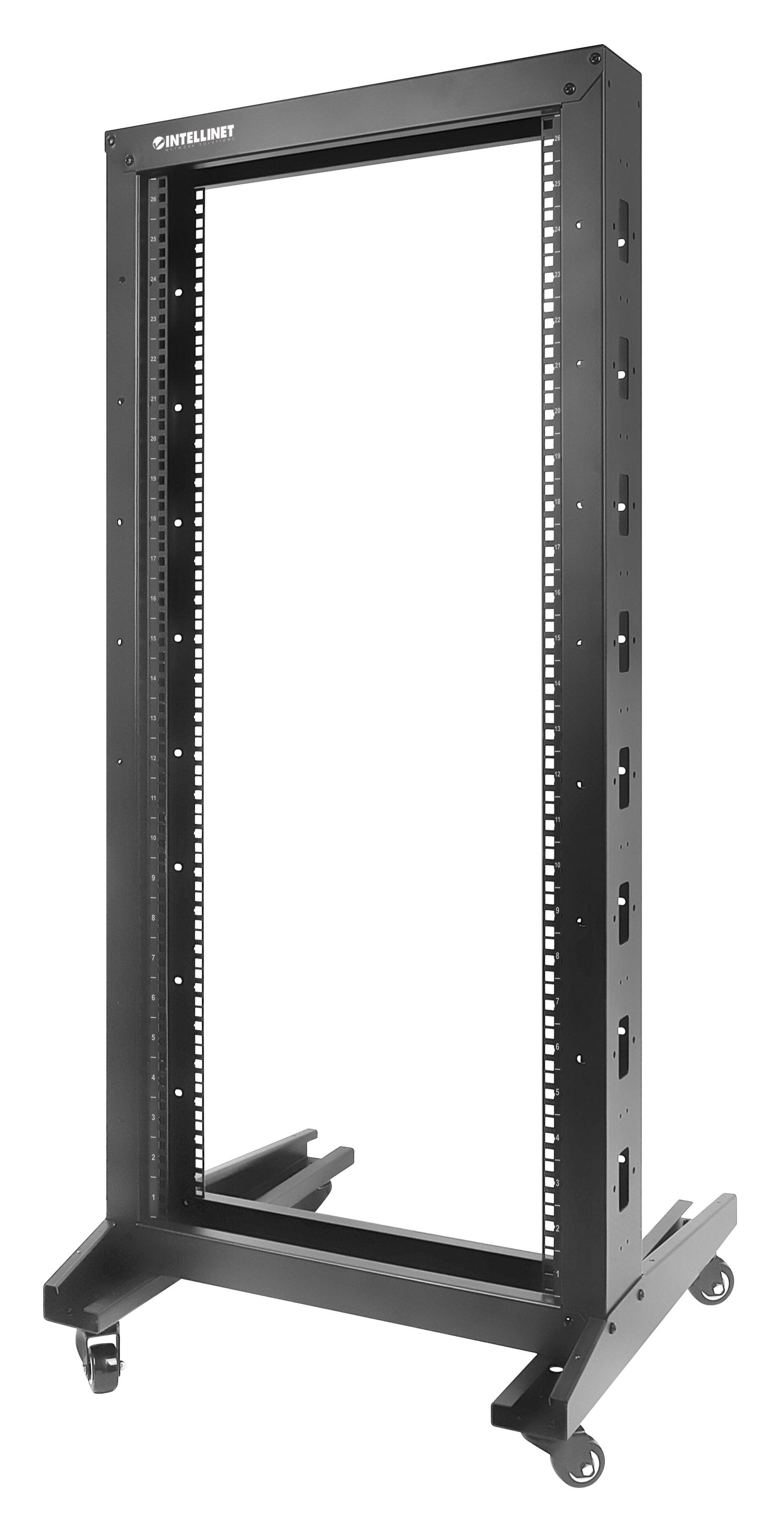 Open Frame Rack 19'' 26U 2 Montanti