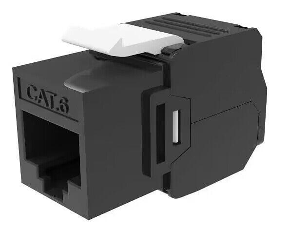 Frutto Keystone RJ45 UTP Cat.6 Tooless Nero