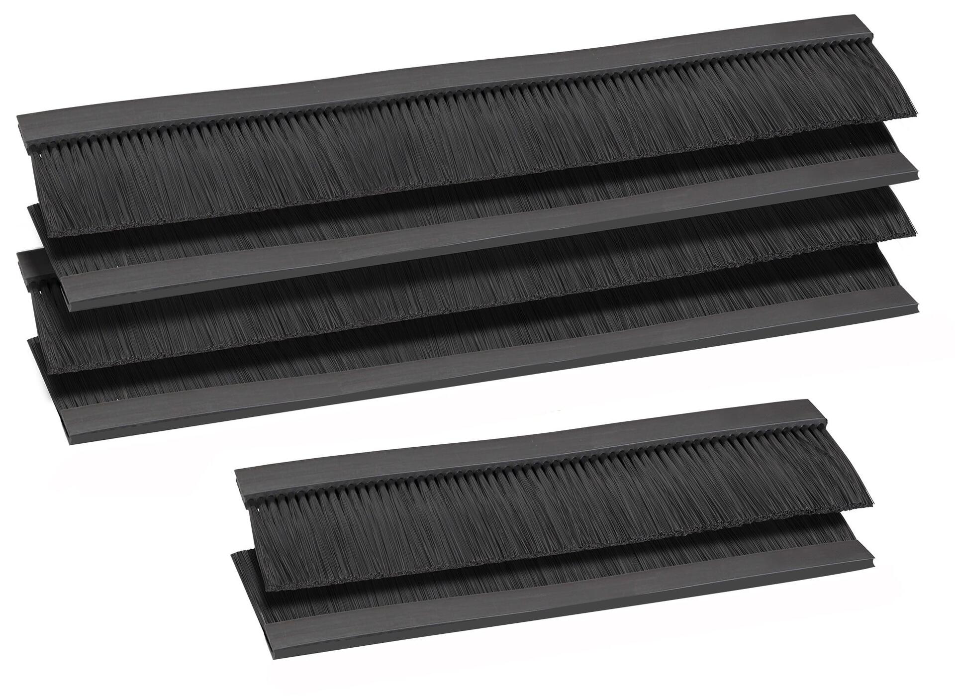 Spazzole Ingresso Cavi per Armadio Rack Due da 265 mm e Quattro da 380 mm