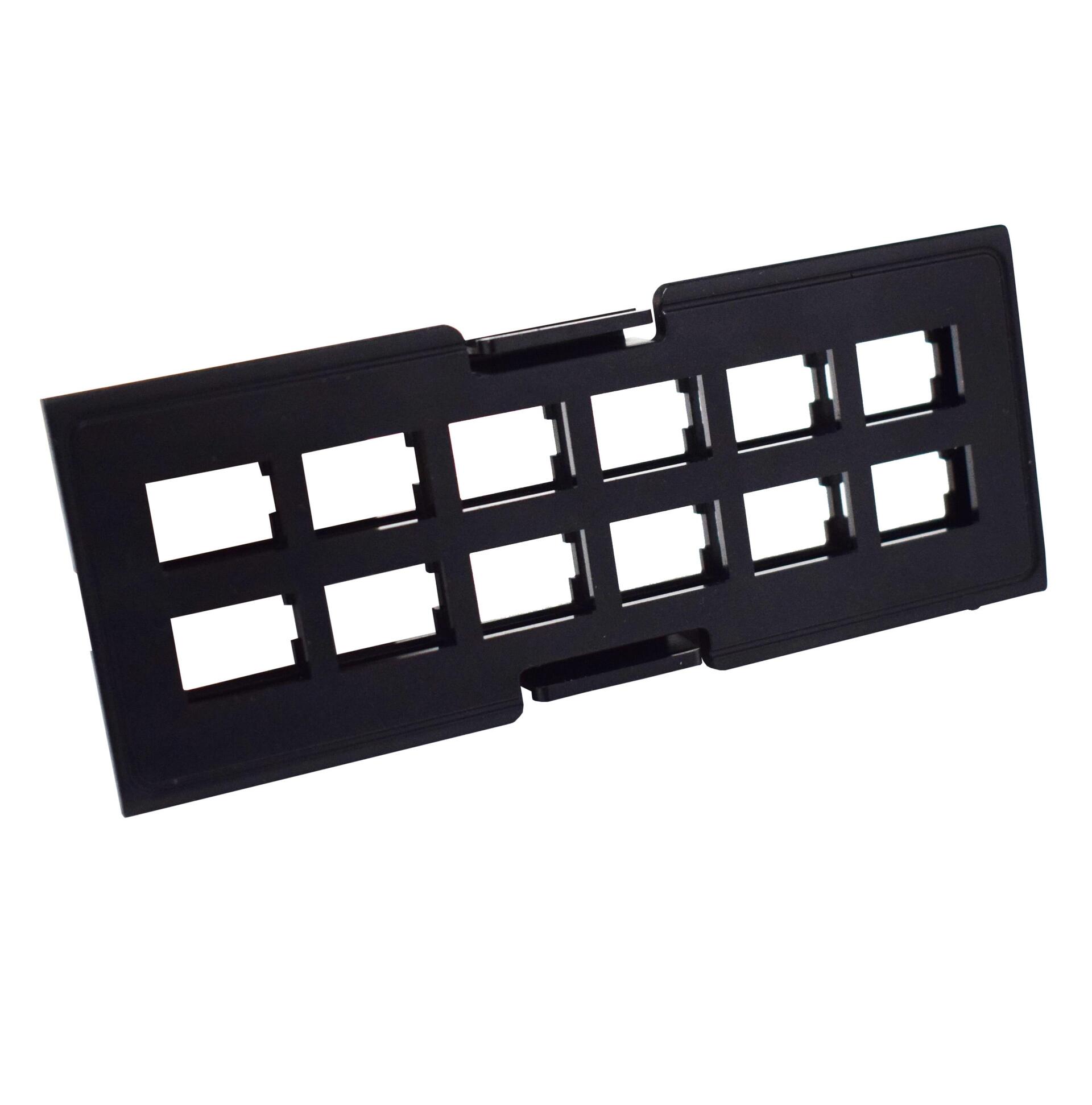Pannello Frontale Adattatore 12 Posti SC/LC per Pannello Patch