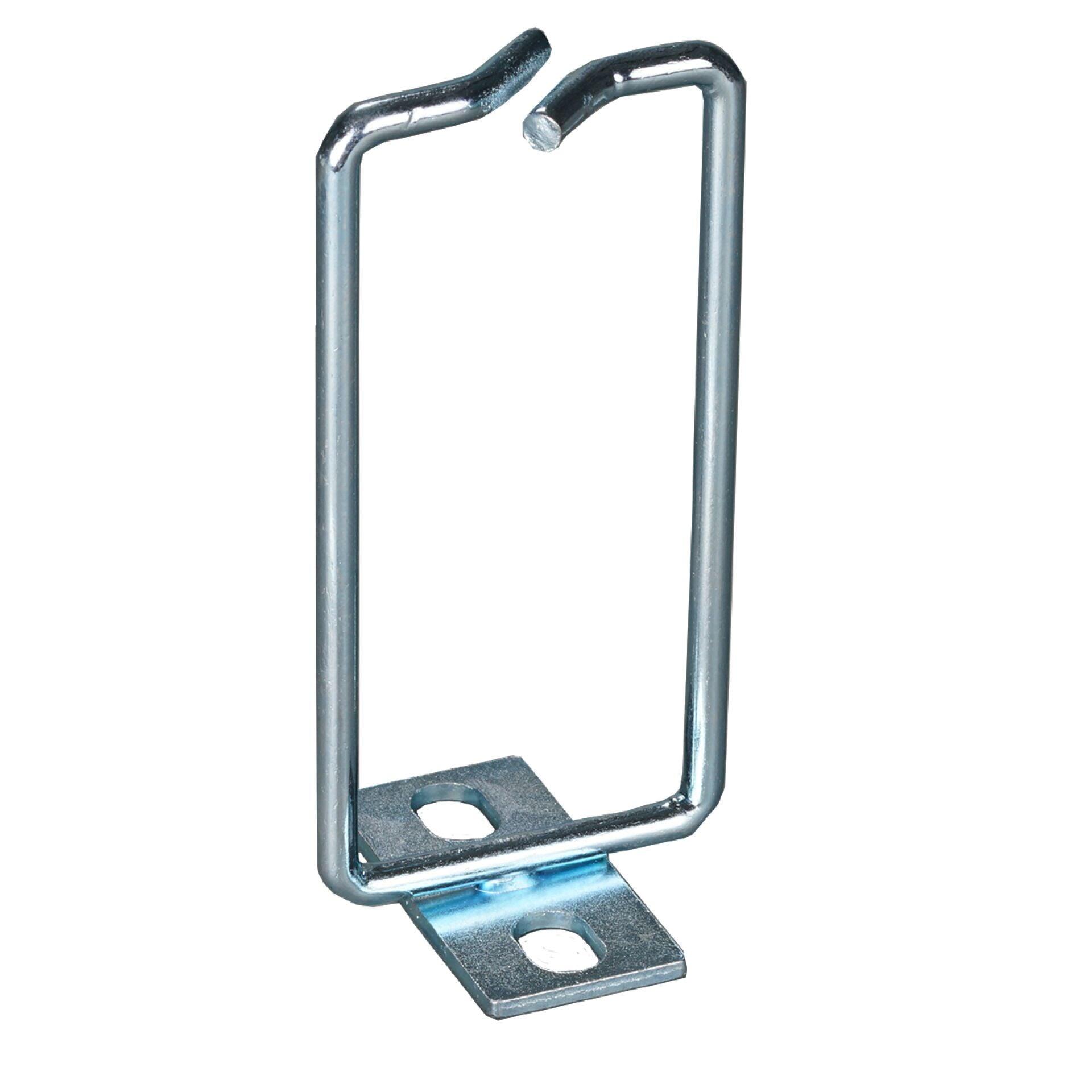 Anello Passacavi Frontale 40x80 mm in Acciaio Zincato per Armadi Rack