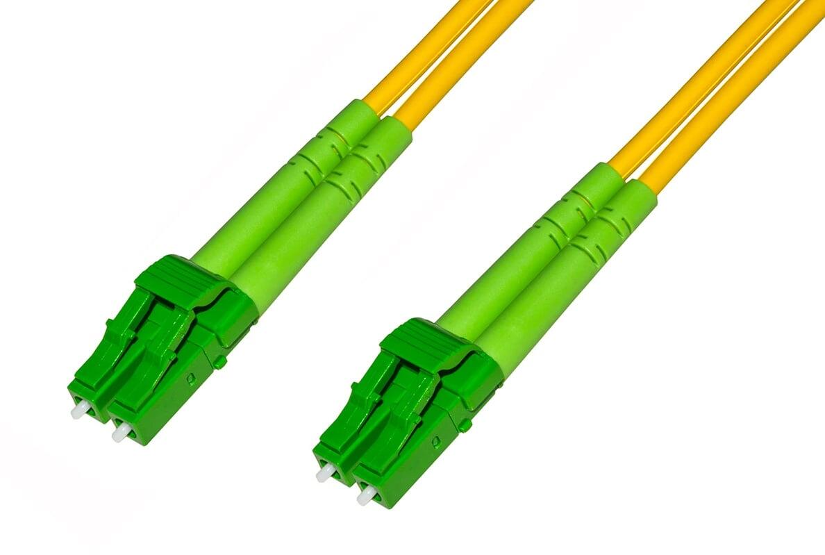 Cavo in Fibra Ottica Monomodale OS2 LC-APC Duplex a LC-APC Duplex 9/125 G657.A2 15m