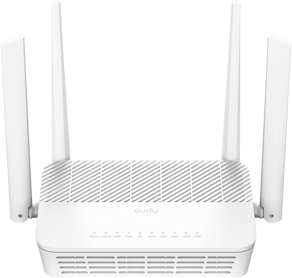 Mesh Router Wi-Fi 6 AX3000 Dual Band Gigabit, WR3000S