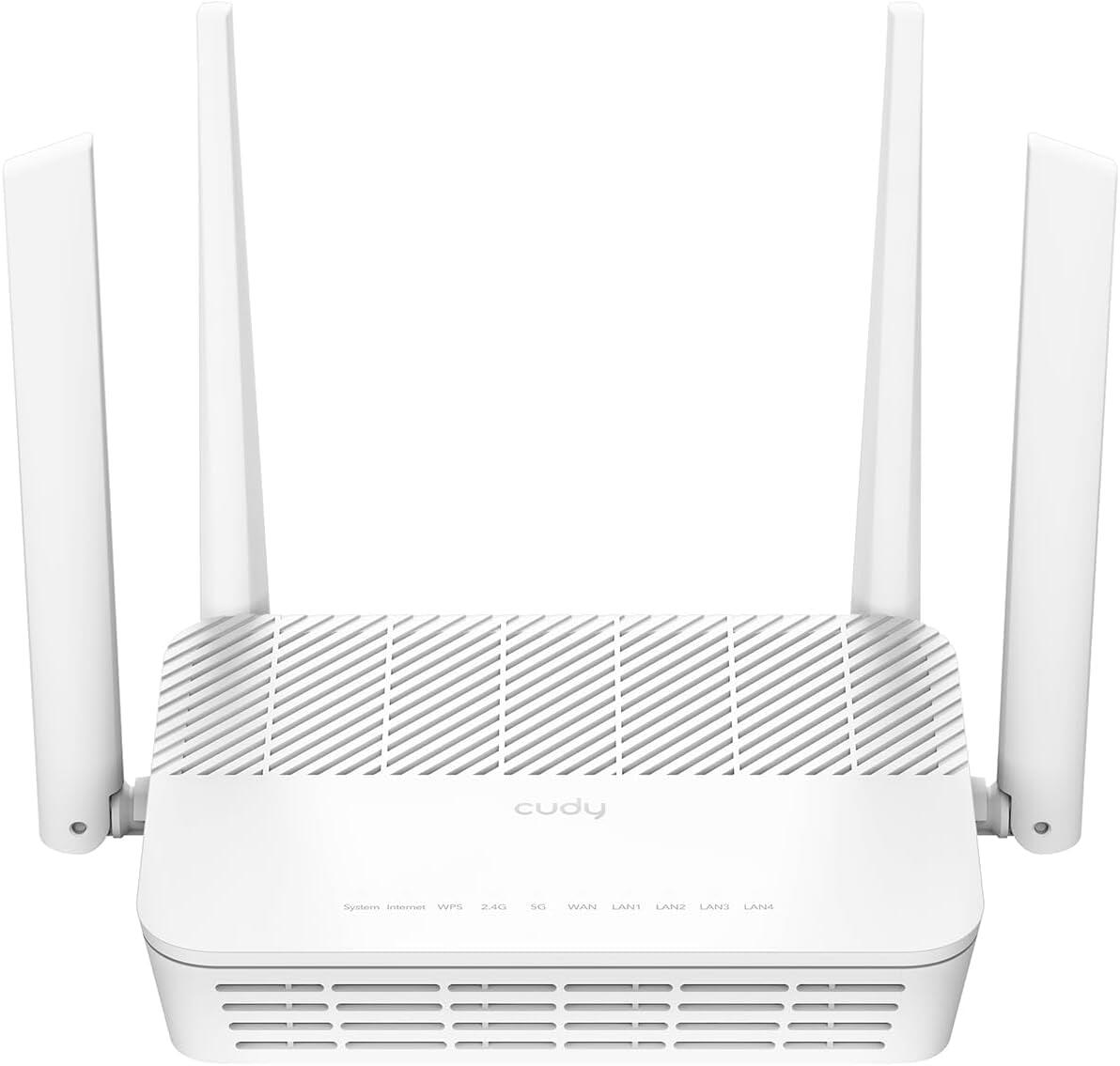 Mesh Router Wi-Fi 6 AX3000 Super Veloce Dual Band 2,5 Gbps WAN, WR3000H
