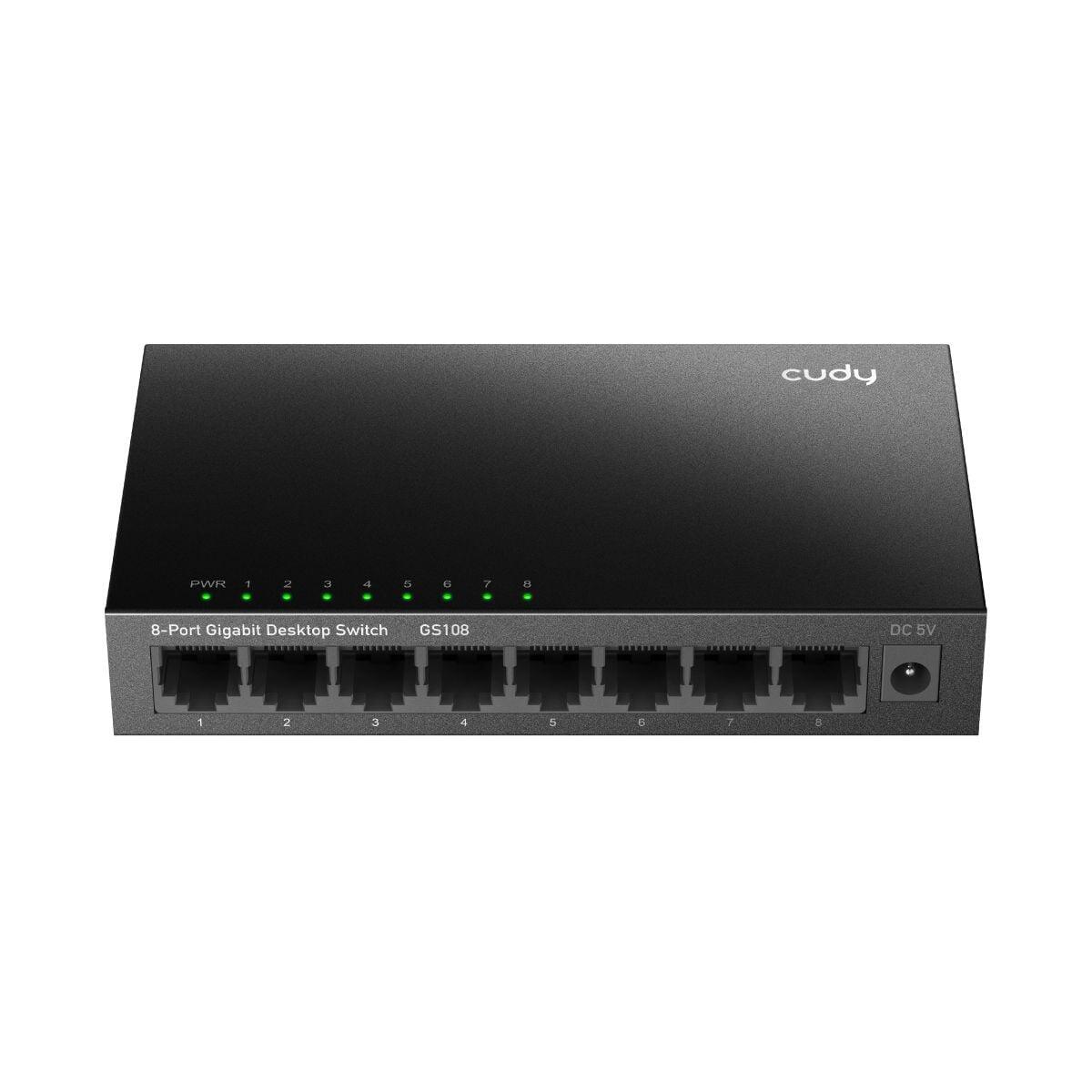 Switch Desktop Gigabit a 8 Porte, GS108
