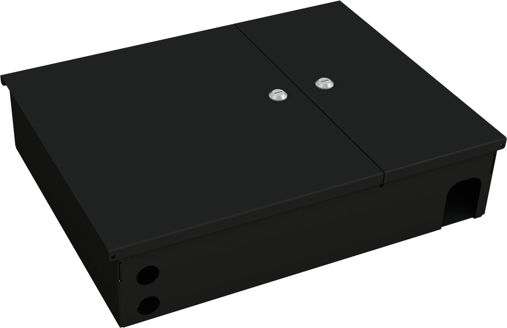 Box a Muro per Fibra Ottica Large Nero