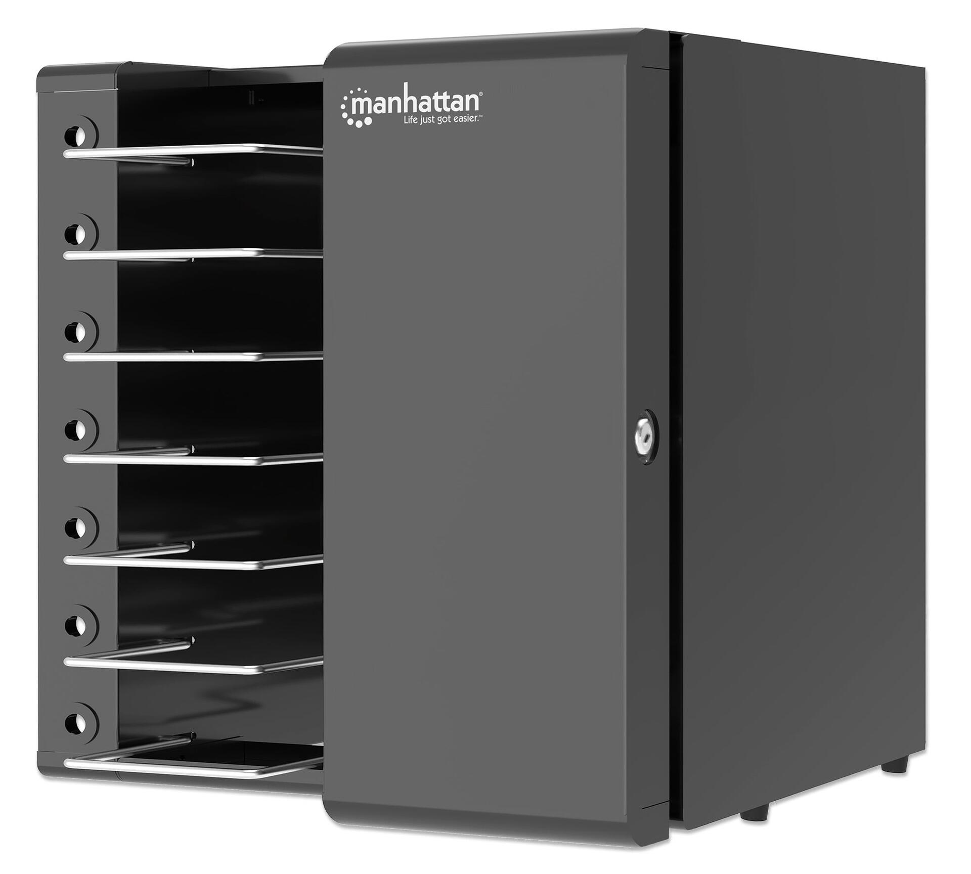 Armadietto di Ricarica da Scrivania/Parete 7 Alloggiamenti fino a 16''