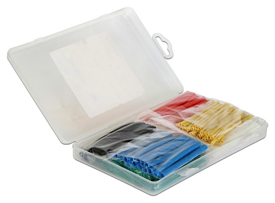 Kit 230 Tubi Colorati Guaina Termorestringente per Isolamento Cavi
