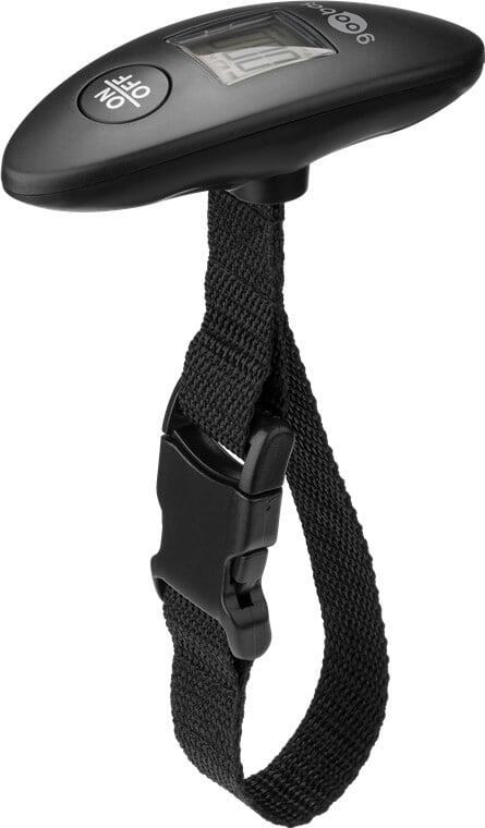 Pesa Valigie Digitale, Capacità 40 kg, Nero