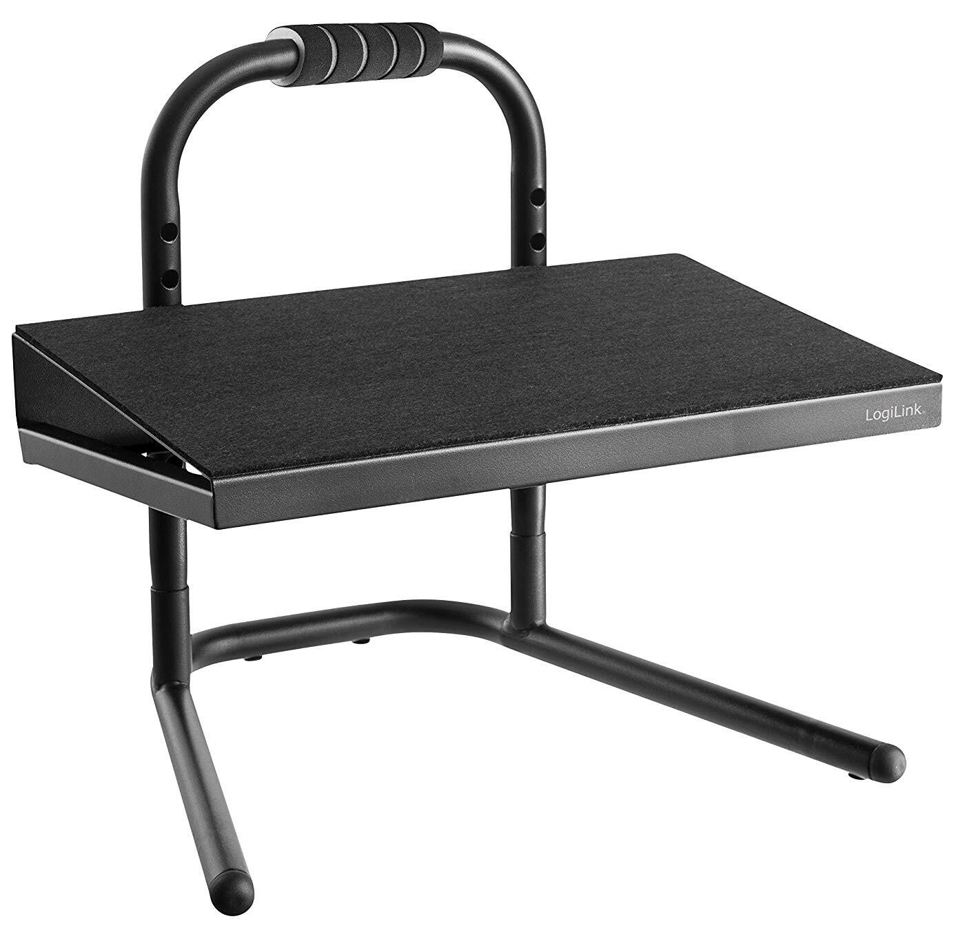 Poggiapiedi Antiscivolo Regolabile Nero