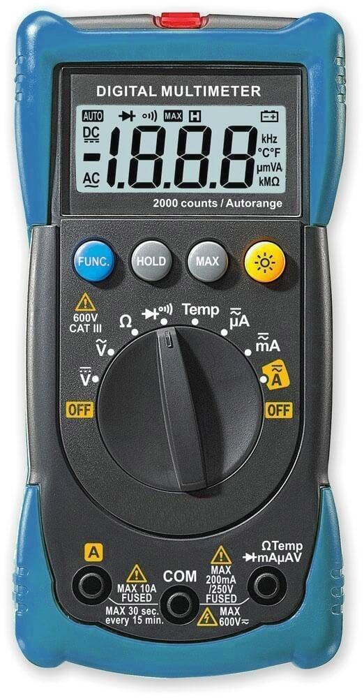 Multimetro Digitale Autorange 2000 Counts, C-LOGIC 560