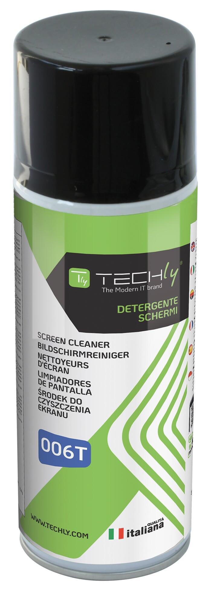 Pulitore Schiumoso per Pulizia Schermi e video