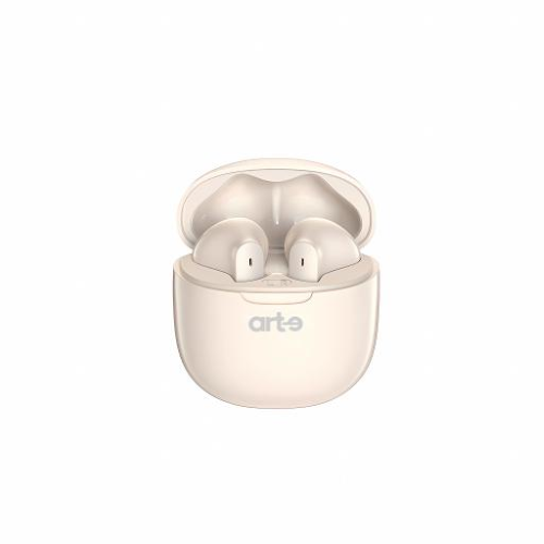Auricolari TWS BT 5.4 CO01 Cream con comandi touch
