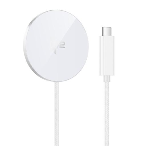 Hoco Caricatore wireless CW63 Fast Qi2 Bianco