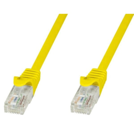 Cavo di Rete Patch in Rame Cat.6 Giallo UTP 3 metri
