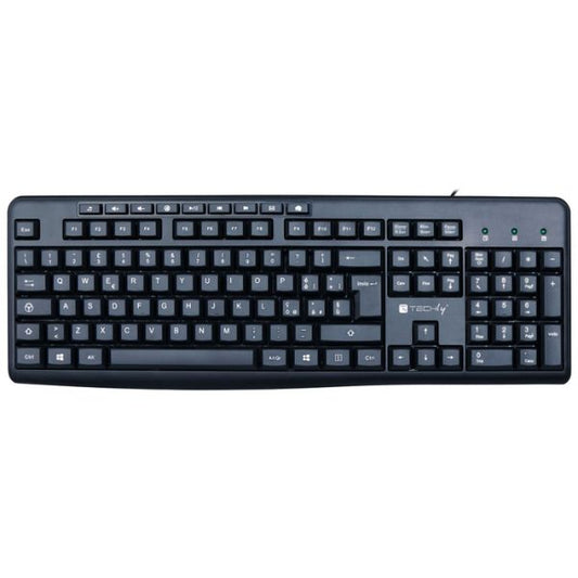 Tastiera USB 104 Tasti + 9 Multimediali