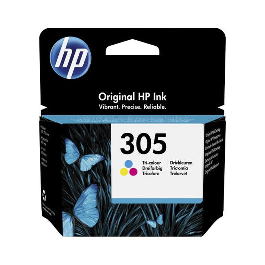 Cartuccia inchiostro Originale HP 305 Tricolore