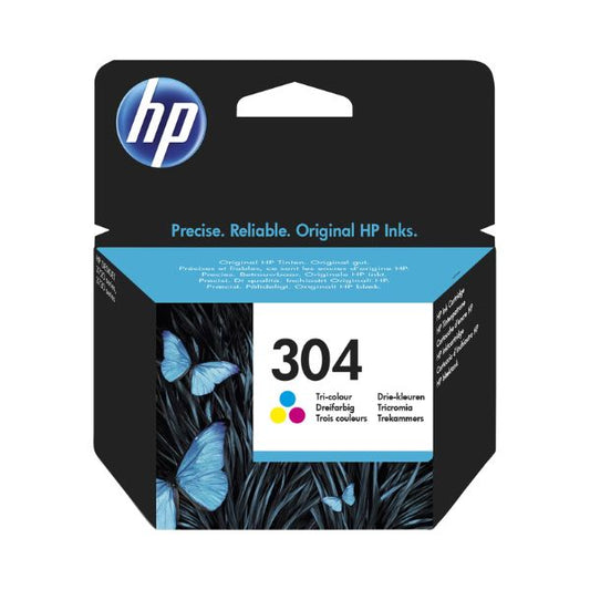 Cartuccia inchiostro Originale HP 304 Tricolore