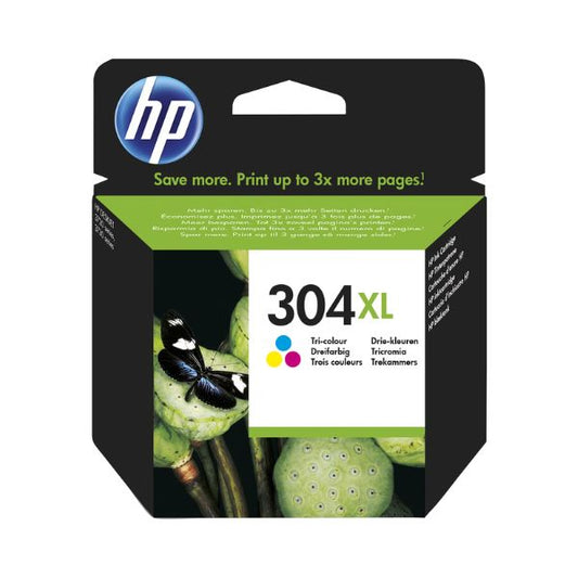 Cartuccia inchiostro Originale HP 304XL Tricolore