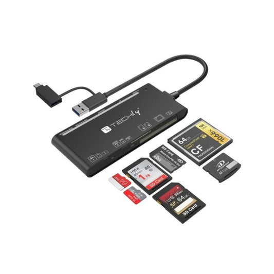 Lettore di Memorie SD 7 in 1 USB 3.0 tipo A e USB-C™