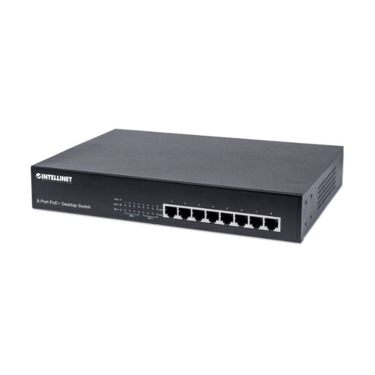 Switch PoE+ 8 Porte 10/100, Desktop / Rack
