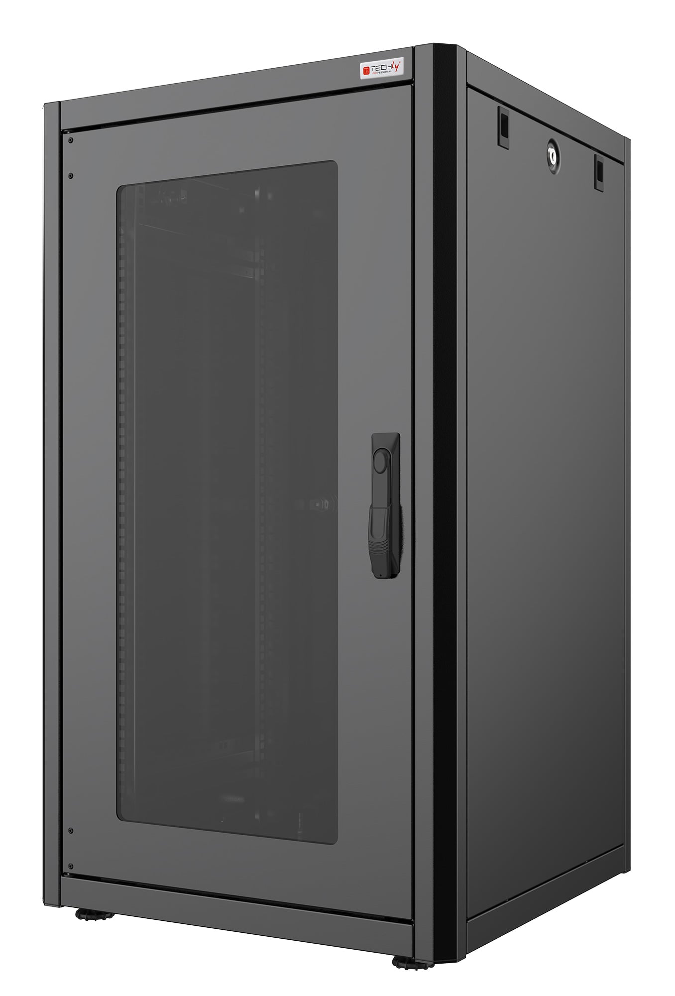 Armadio Rack 19'' 600x600 16 Unità Nero serie Easynet