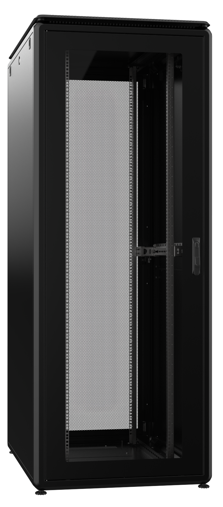 Armadio Server Rack 19'' 800x1000 32 Unità Nero serie Evolution
