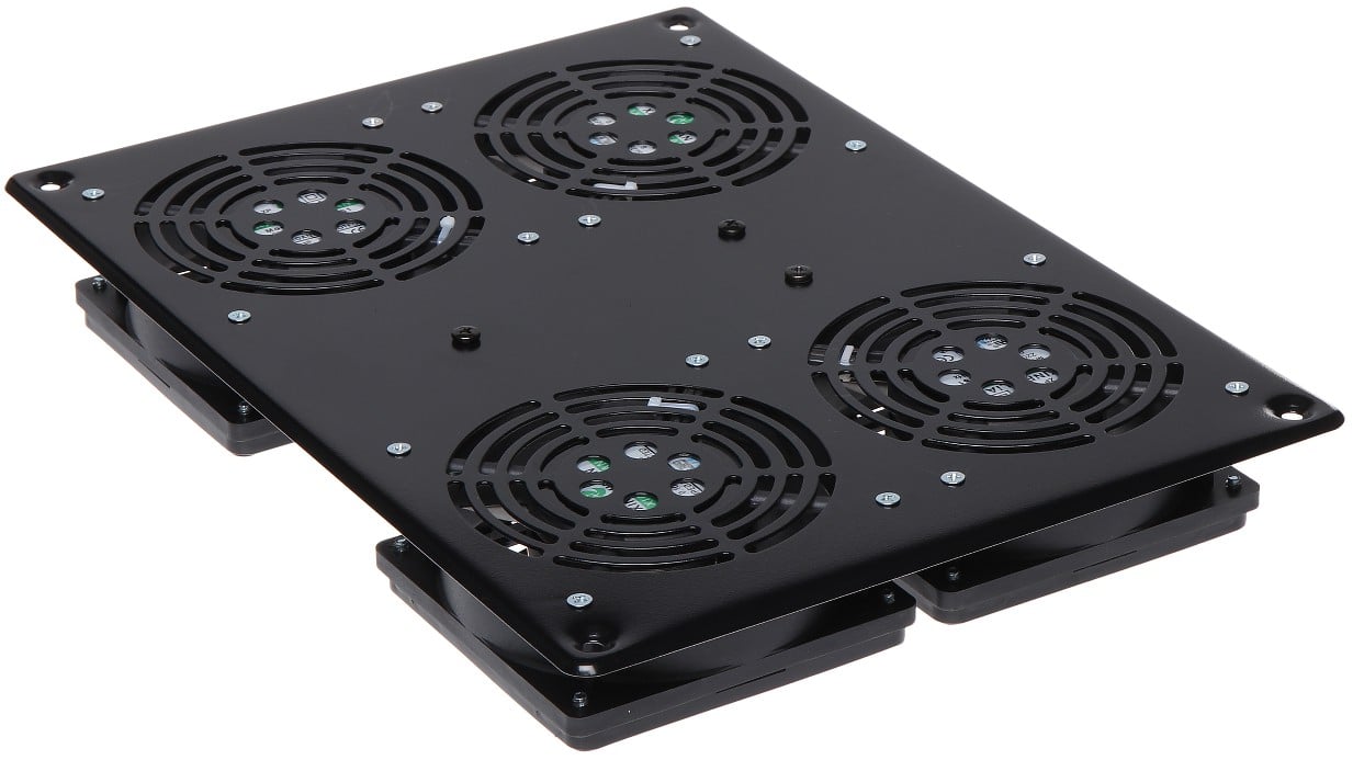 Gruppo di 4 Ventole a Soffitto per Rack 19'' NetRack
