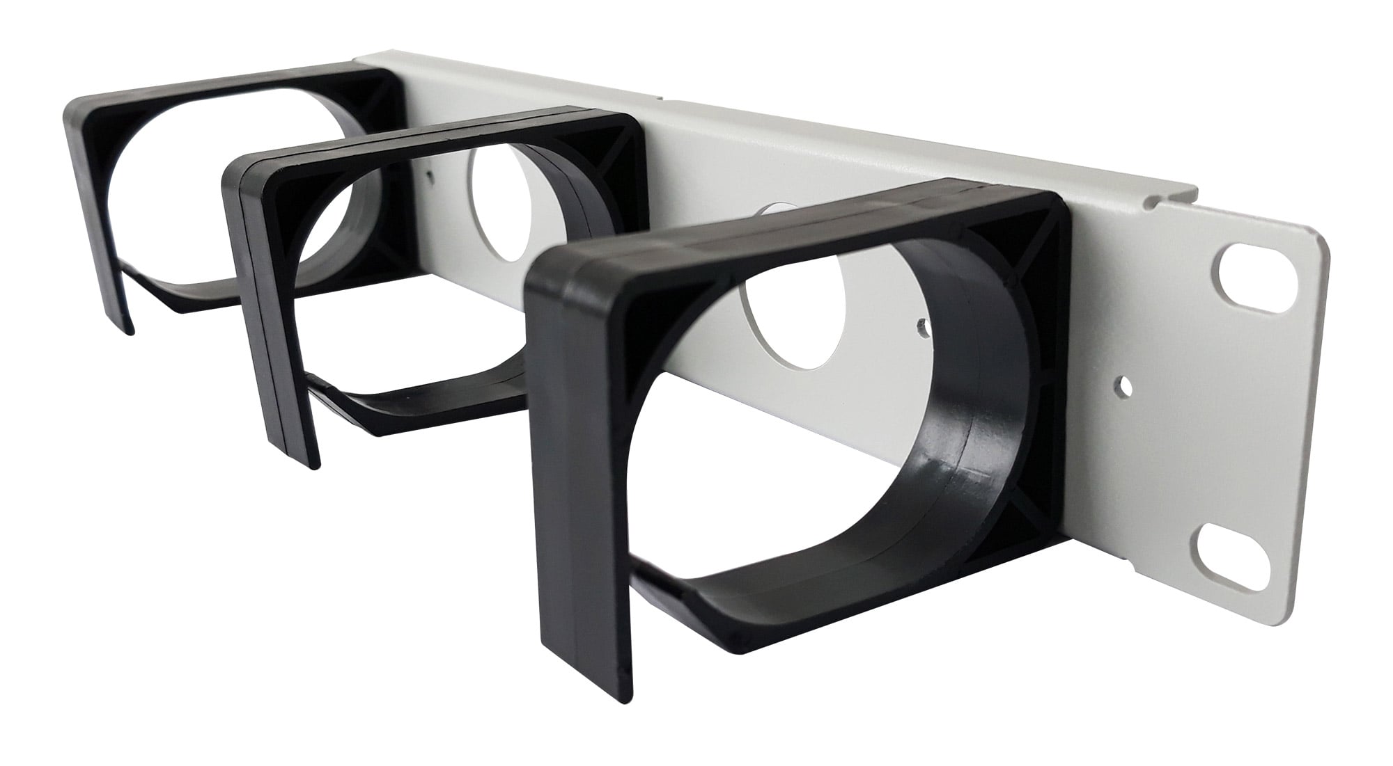 Pannello Passacavi 1U per Armadio 10'' Grigio
