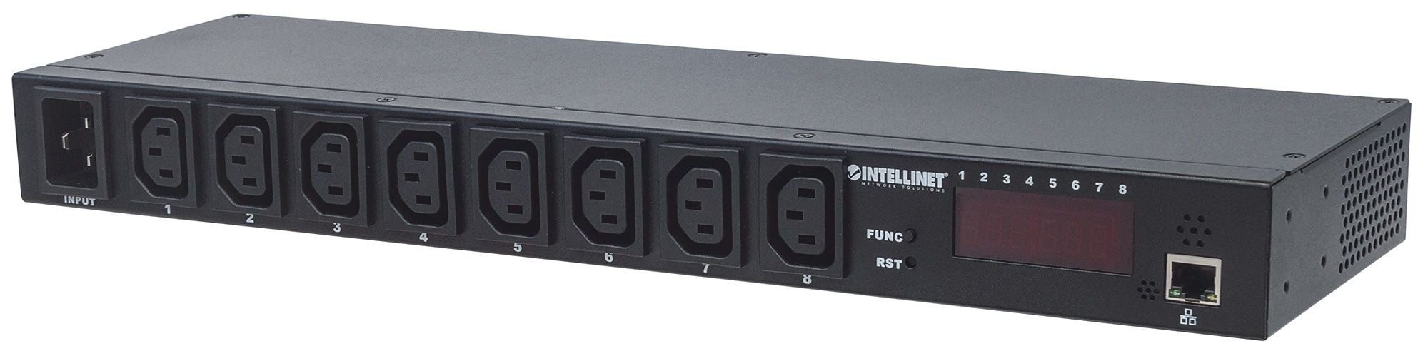 Multipresa intelligente per rack 19'' 8 porte