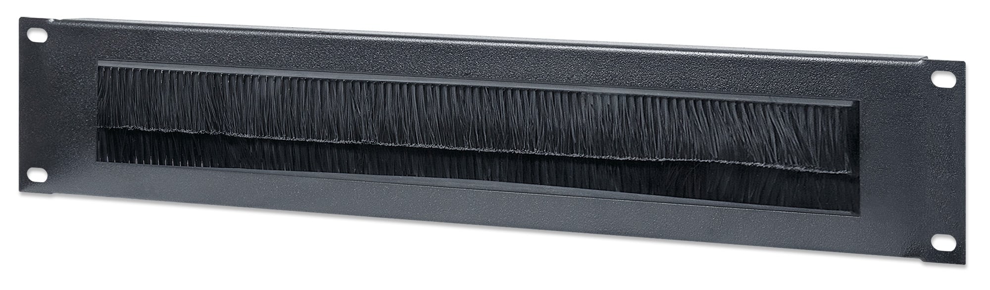 Pannello Passacavi 19'' con Spazzola 2U