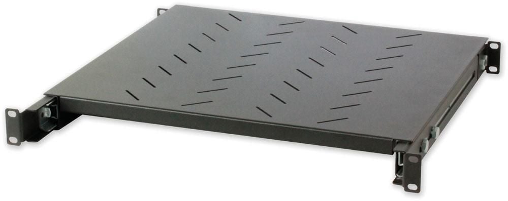 Mensola per Rack 19'' Estraibile da 1H 415mm Nero