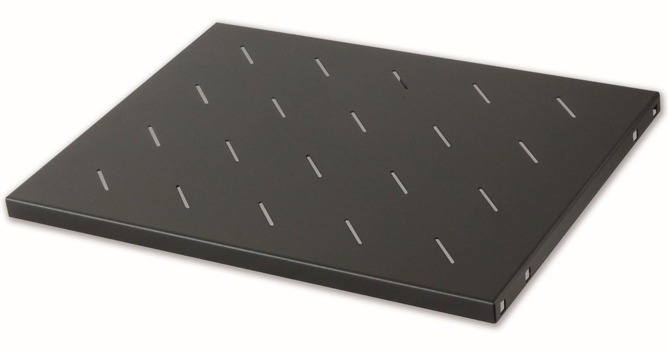 Mensola per rack 19'' 345 mm Nera 4 punti