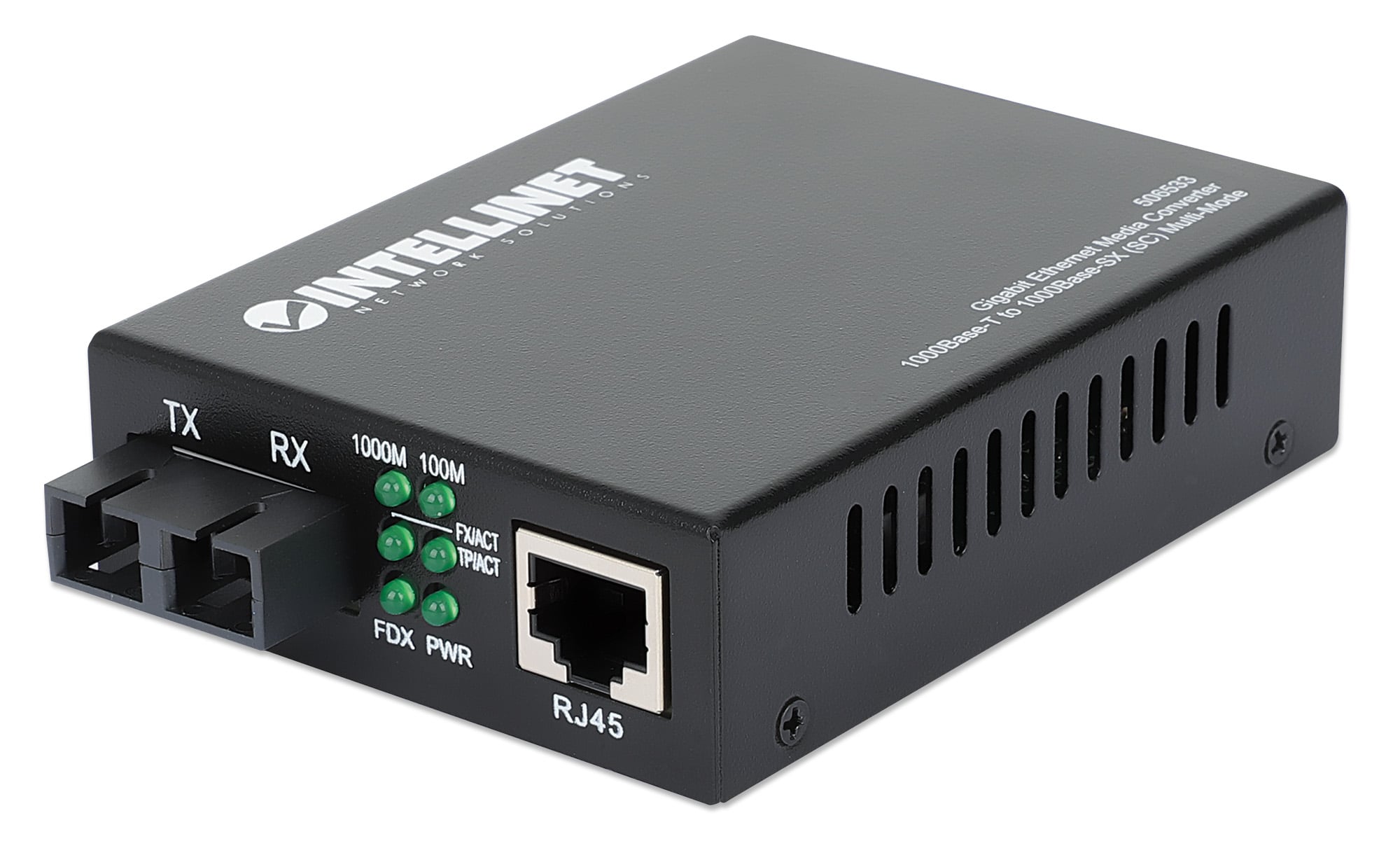 Convertitore RJ45 - Fibra SC GigaBit