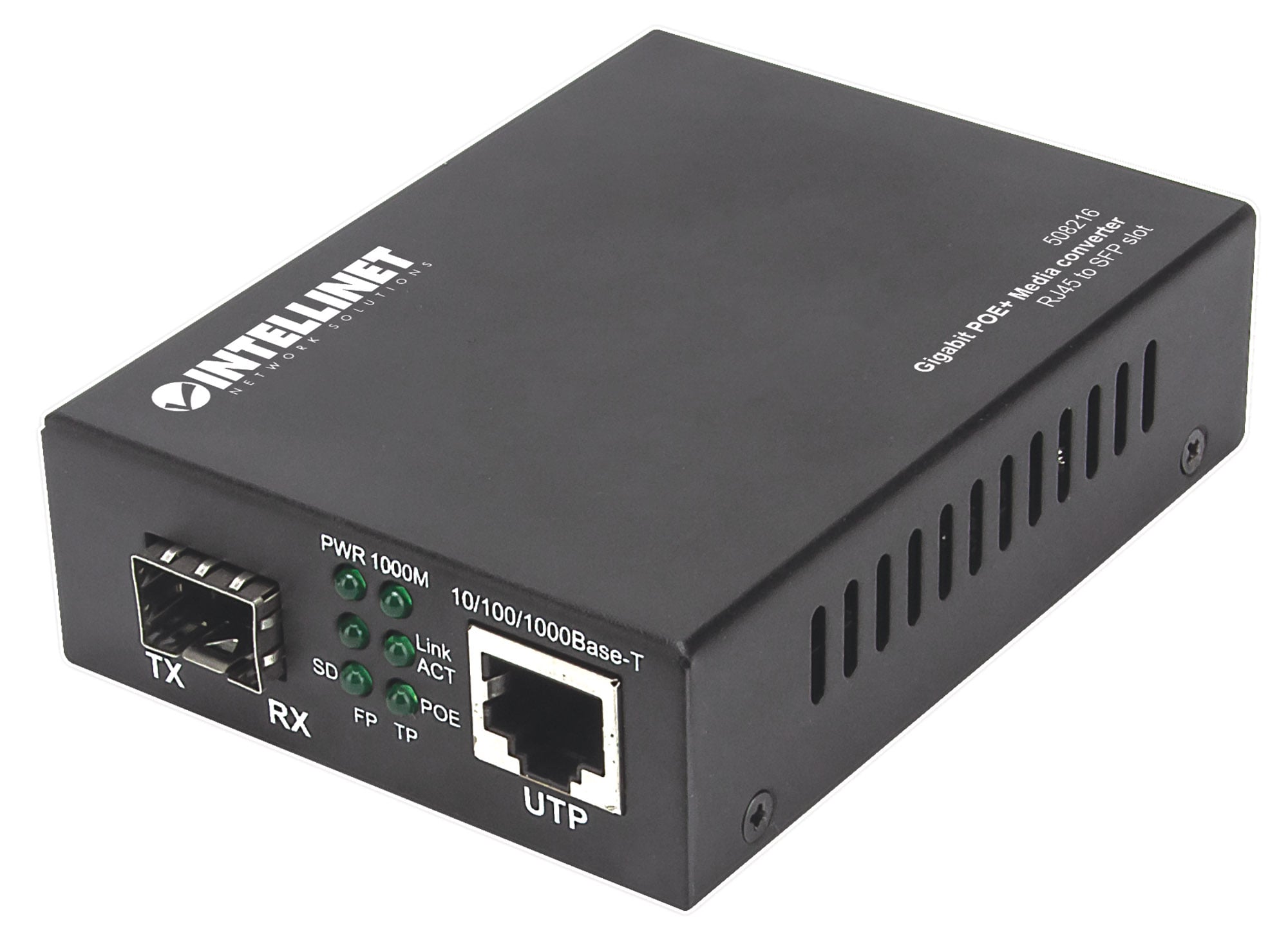 Media Converter Gigabit PoE+