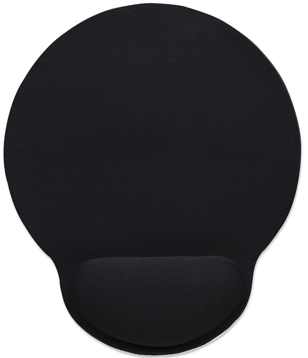Tappetino con Cuscinetto Poggiapolso in Gel Nero